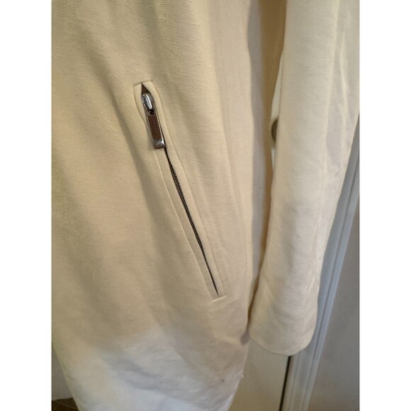 Chicos White Tunic Womens Sz. 1 (Chicos) Medium Zip up Great Condition - Picture 5 of 10